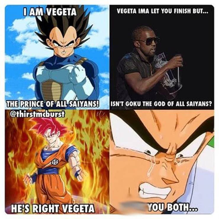 Dragon Ball 15 Goku Vs Vegeta Memes That Prove Who The Better Saiyan Is Dragon Ball 15 Goku Vs Vegeta Memes That Prove Who The Better Saiyan Is